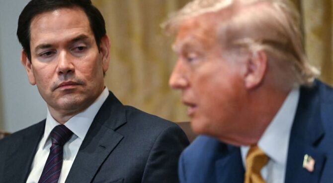 Marco Rubio, Secretario de Estado de Estados Unidos.